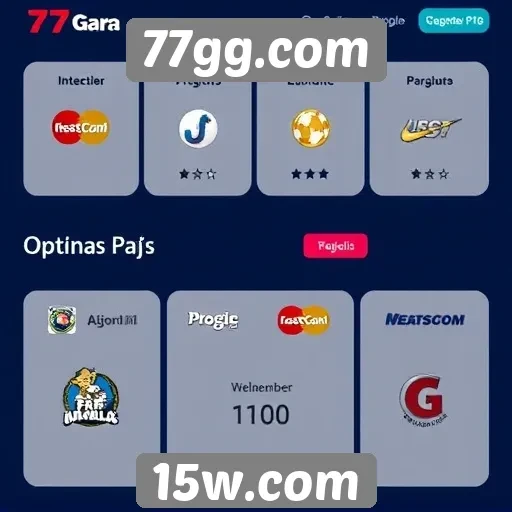 Características dos métodos de pagamento oferecidos