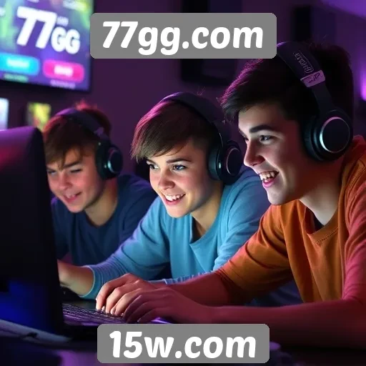 Jovens preferem jogos online em 77gg.com